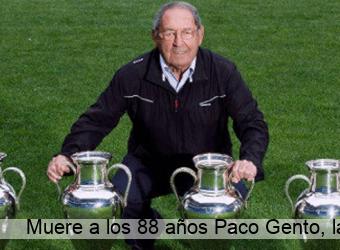 Muere a los 88 años Paco Gento, la leyenda del Real Madrid